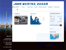 Tablet Screenshot of marinazadar.com